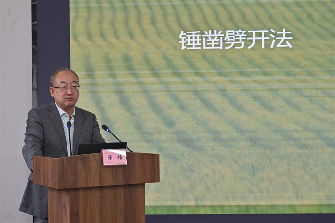 5 中国医院协会口腔医院分会秘书长、太阳集团口腔医院张伟主任医师讲课.jpg